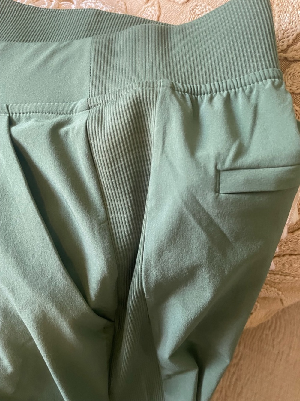 Athleta Sage Green Pull-On Lounge Pants - Picture 3 of 4